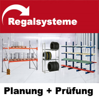 Regalsysteme inklusive Planung und Prüfung im Intralogistik-Shop